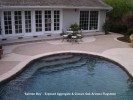 ‘Salmon Bay’ - Exposed Aggregate & Classic Oak Arizona Flagstone