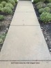 Salt Finish Concrete with Integral Color Walk